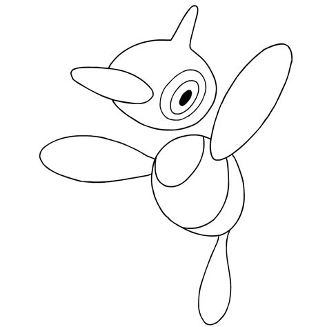 Porygon Pokemon Coloring Pages