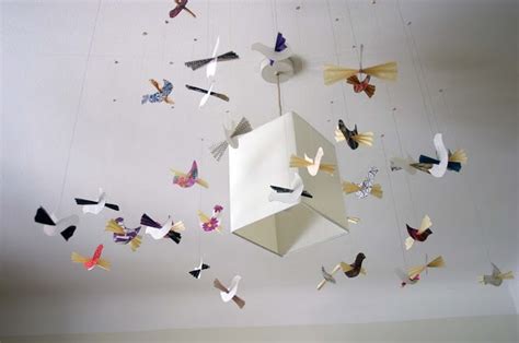 Paper Bird Mobile Passion Diy