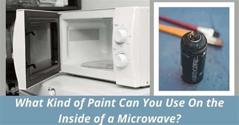 What Kind Of Paint Can You Use On The Inside Of A Microwave Home