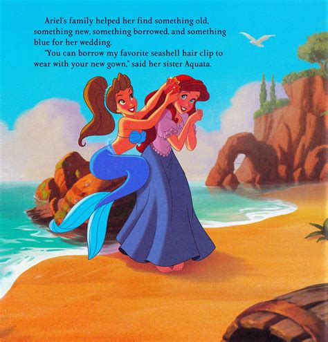 Walt Disney Book Scans The Little Mermaid Princess Ariels Royal