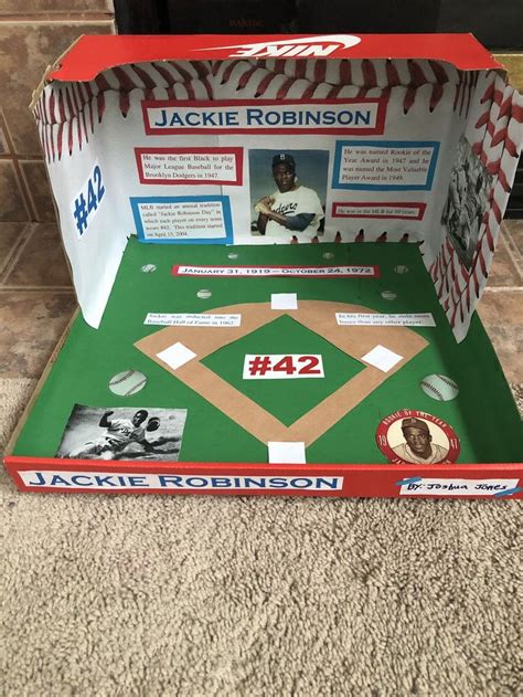 Social Studies Projects Jackie Robinson Project Book Projects