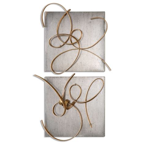 Harmony Metal Wall Art Set Of 2 By Uttermost Concepts Furniture