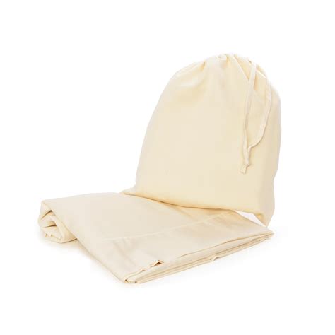 Lifekind® Gots Certified Organic Cotton Bed Sheet Set Ivory