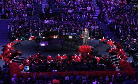 Photos Memorial Service For Kobe And Gianna Bryant At Staples Center Daily News