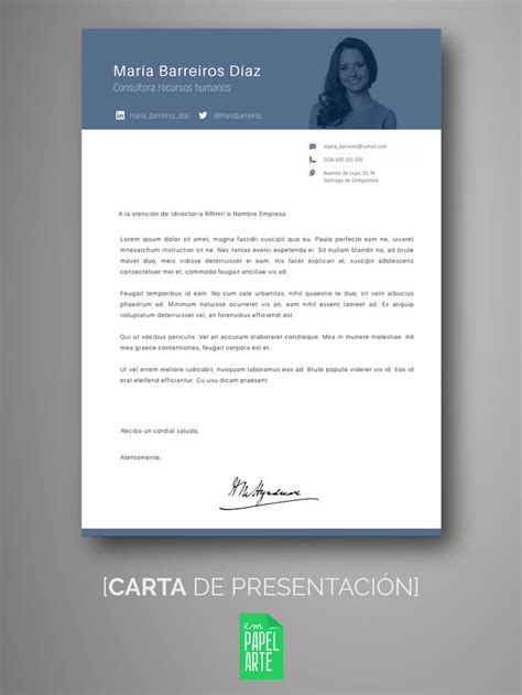 Carta De Presentacion Cv