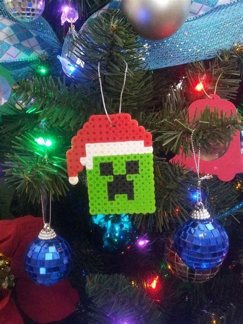 Pin By Elizabeth Crowe On Minecraft Christmas Perler Beads Christmas