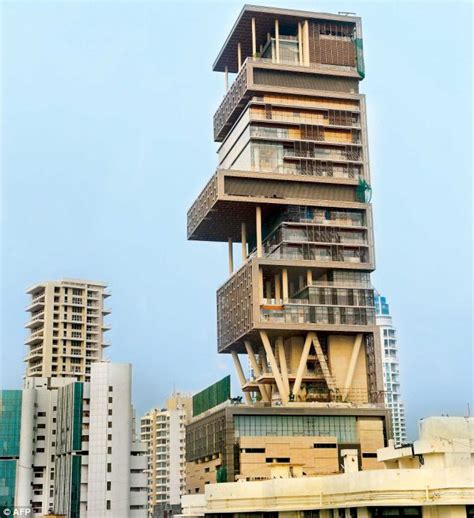 Billionaire Mukesh Ambanis 47 Storey Bombay House Named Worlds Most