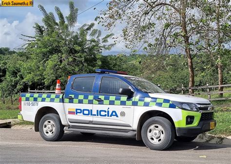 La Policía De Colombia Adquiere Camionetas 4x4 Chevrolet Colorado