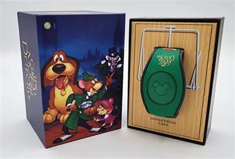 Disney Parks Great Mouse Detective 35th Anniversary Magicband Le 1060