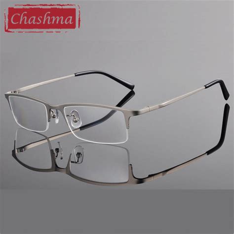 chashma titanium eyeglass ultra light weight frames optical frame glasses for men in eyewear