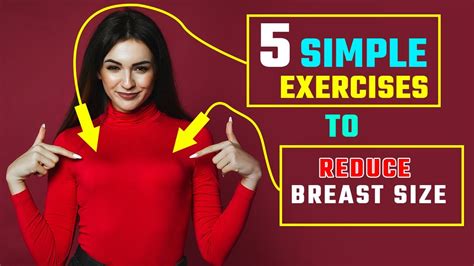 how to reduce breast fat lift breast size in 15 days simple easy exercise to reduce breast