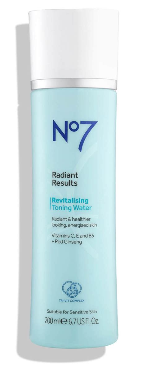 No 7 Revitalizing Toning Water Ingredients Explained
