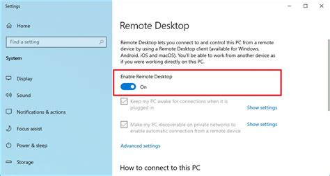 How To Use Remote Desktop App To Connect To A Pc On Windows 10