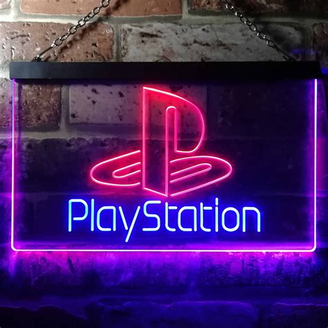 Playstation Game Room Kid Novelty Led Neon Sign Led Neon Sign E2204 In