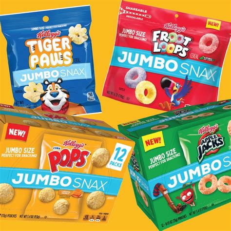 Kelloggs Is Releasing Jumbo Cereal Snax Packs And I Call Dibs On Froot