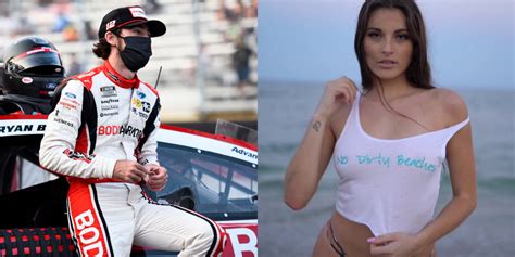 Nascar Driver Ryan Blaney Reveals Relationship With Hooters Model