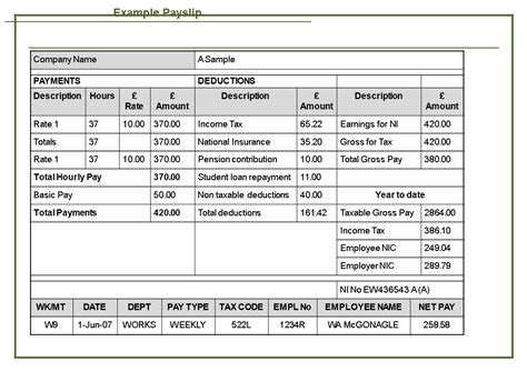 Pay Slip How To Create A Pay Slip Download This Pay Slip Template