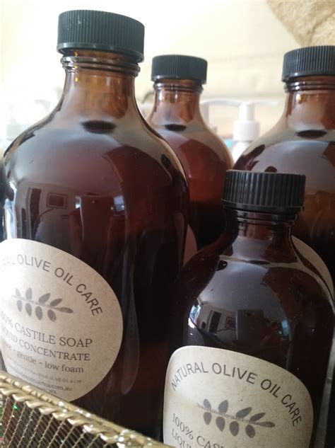 Pure Olive Oil Liquid Castile Soap Handmade And Marina