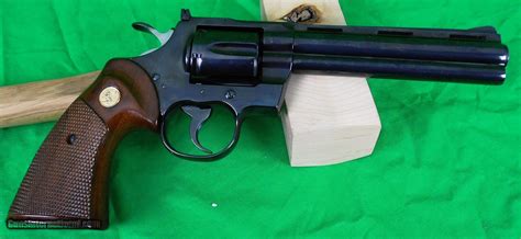 Colt Python 6 Inch Blued In 357 Magnum Made In 1977 Made In 1977 Like