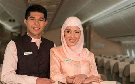 Royal Brunei Airlines New Uniform For Cabin Crew Inflight Brunei