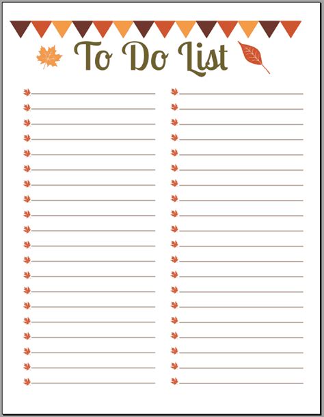 printable   list templates excel templates