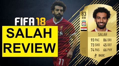 FIFA 18 SALAH PLAYER REVIEW! 83 MOHAMED SALAH PLAYER REVIEW | FIFA 18