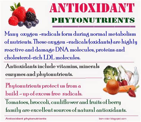 antioxidant phytonutrients