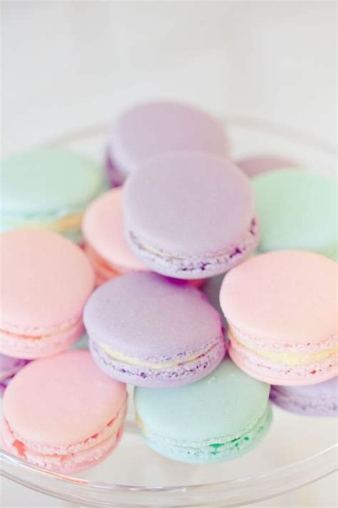 Pastel Coloured Macarons Tumblr