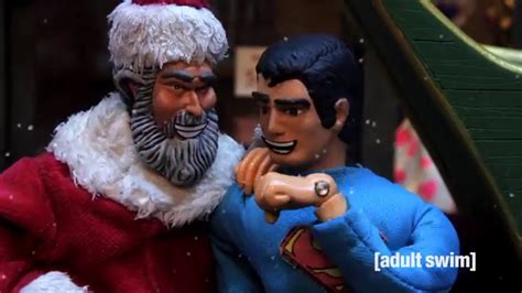 Santa Vs Superman Robot Chicken Adult Swim Youtube