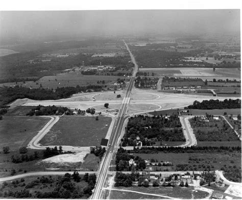 Aerial View Of High Street Rt 23 And I 270 Interchange Worthington