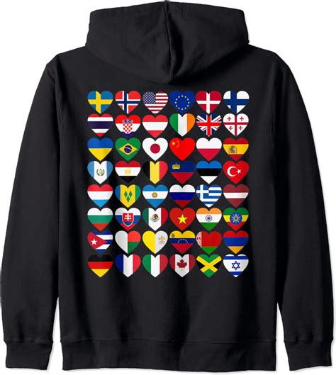 Flags Of The Countries Of The Worldinternational T Zip