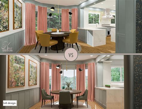 Chief Architect Vs Sketchup Dining Room Rendering Interior Design