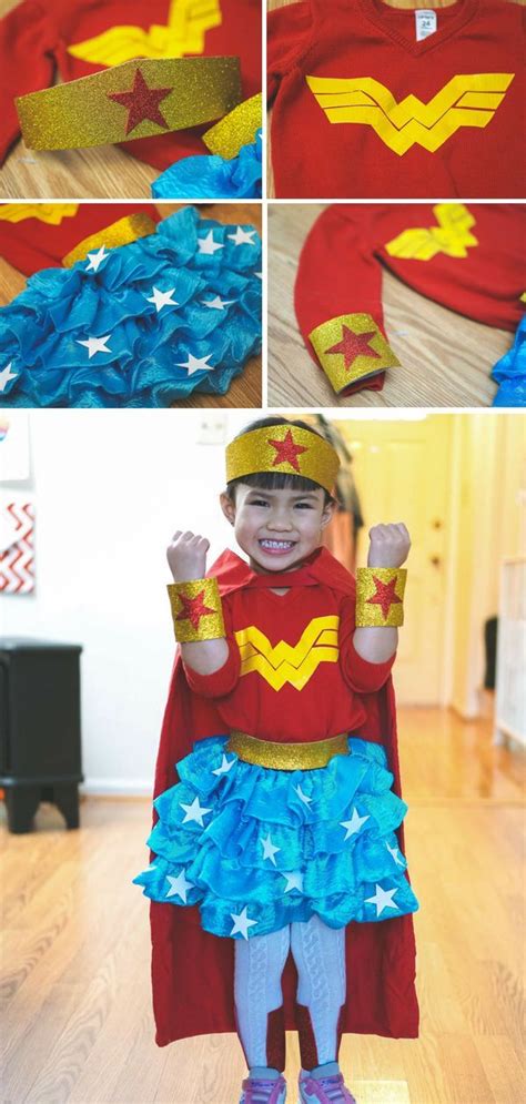 Looking For Ways To Make A Diy Wonder Woman Toddler Costume This Easy