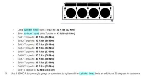 Solved Tourc Specs For 95 Chevy S10 Head 22 And Sequence Fixya