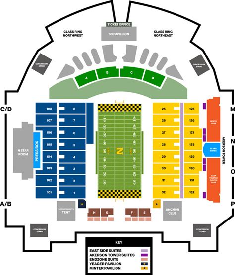 Memorial Stadium Seating Chart With Seat Numbers Two Birds Home