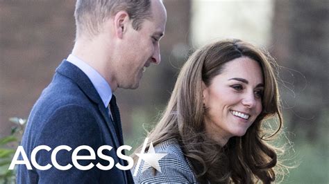 Kate Middleton And Prince William Share Rare Pda Moment Youtube