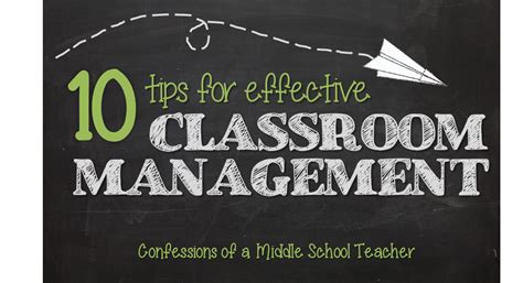 10 Tips For Effective Classroom Management Confessions Of A Middle