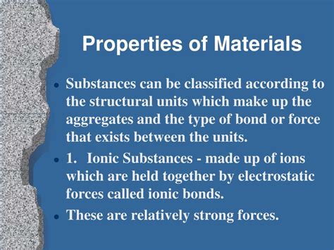 Ppt Properties Of Materials Powerpoint Presentation Free Download