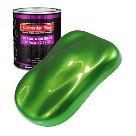 Acrylic Urethane Paint Synergy Green Metallic — Tcp Global