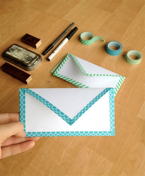 Diy Paper Envelope Easy Kendra John Designs