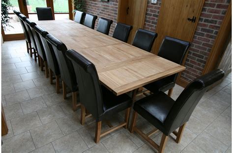 Top Furniture Ltd Large Dining Room Table 12 Seat Dining Table