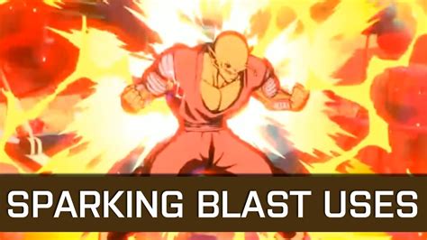 Dragon Ball Fighterz The Utility Of Sparking Blast Youtube