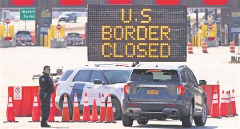 Frontera Entre Canadá Y Eu Permanecerá Cerrada Hasta El 21 De Julio