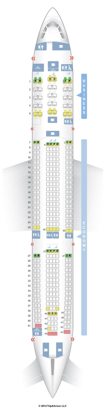 Seatguru Seat Map China Airlines Airbus A330 300 333 V2