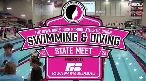 2022 Ighsau Girls State Swimming And Diving Meet Swimming Preliminary Youtube