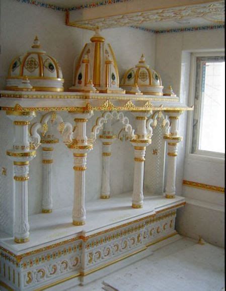 8 Images Marble Pooja Mandir Designs For Home And View Alqu Blog