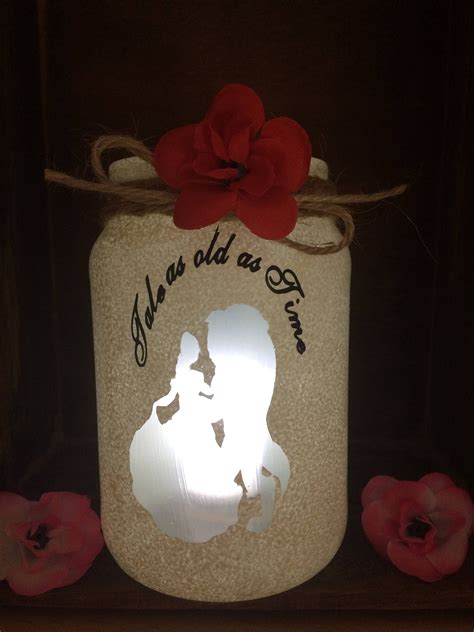 Beauty And The Beast Lantern By Loveartsts On Etsy