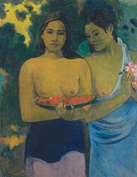 Gauguin S Nude Tahitians Give The Wrong Impression Npr
