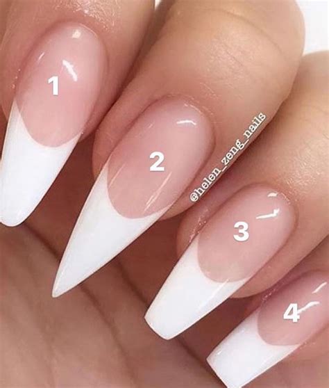 3 Looks Good French Tip Acrylic Nails Acrylic Nail Types Acrylic