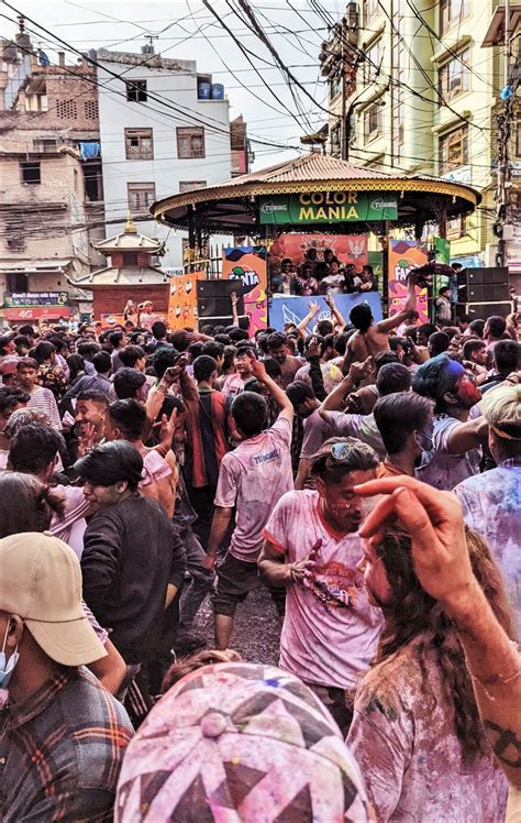 Holi Festival In Kathmandu New Spotlight Magazine
